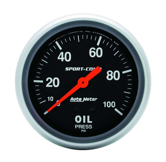 Autometer ATM3421 0-100 Oil Pressure Gauge