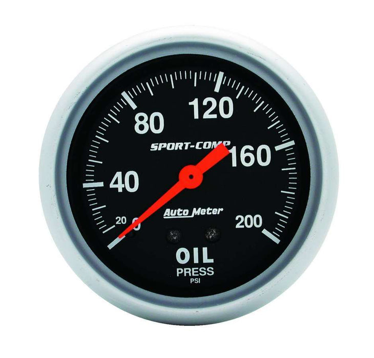Autometer ATM3422 0-200 Oil Pressure Gauge