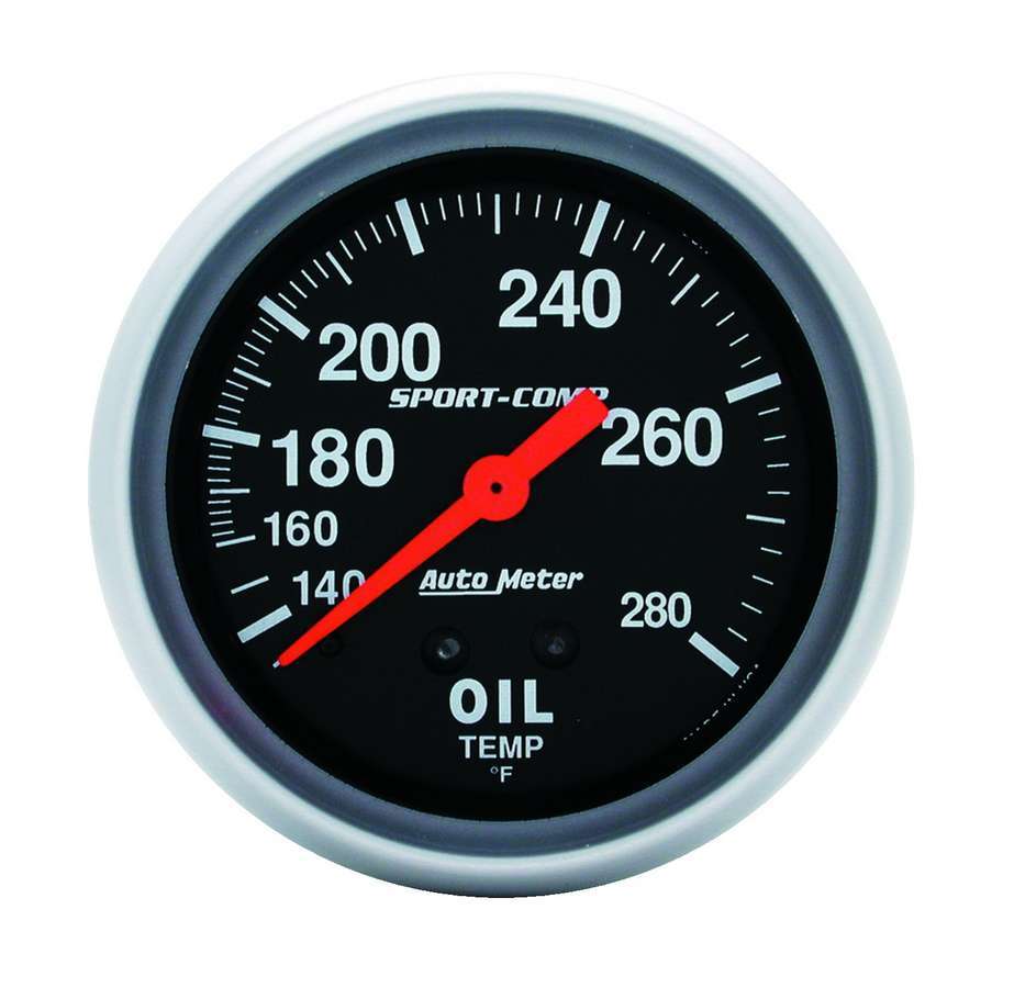 Autometer ATM3443 140-280 Oil Temp Gauge