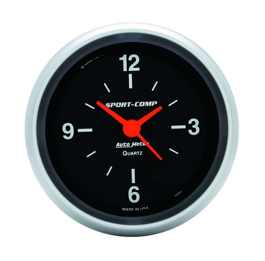 Autometer ATM3585 2-5/8in S/C 12-Volt Clock