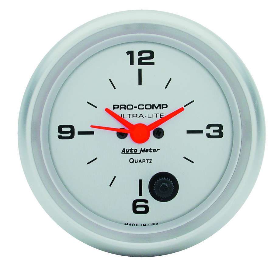 Autometer ATM4485 2-5/8in Ultra-Lite Clock