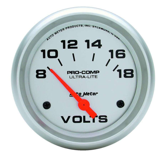 Autometer ATM4491 2-5/8in Voltmeter