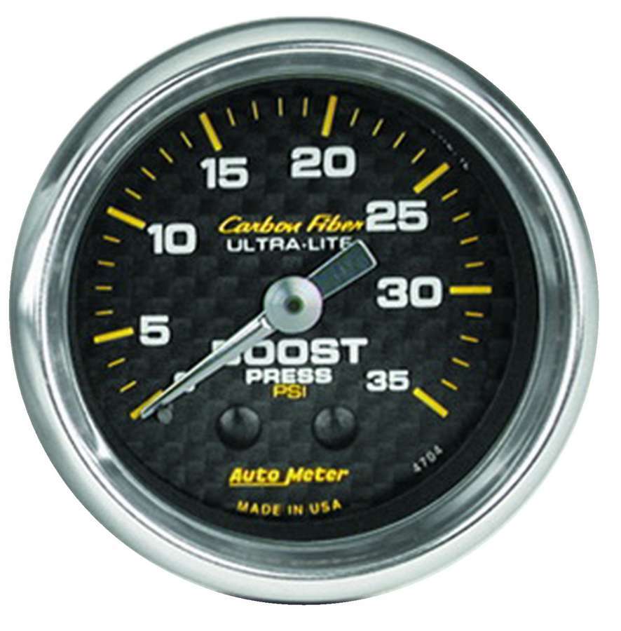 Autometer ATM4704 2-1/16in C/F Boost Gauge 35psi