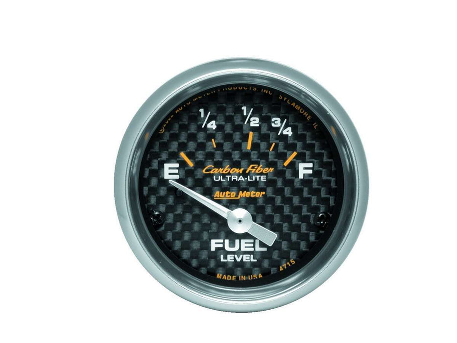 Autometer ATM4715 2-1/16in C/F Fuel Level Gauge 73/10 OHMS