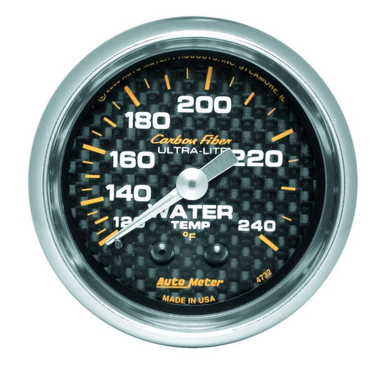Autometer ATM4732 2-1/16in C/F Water Temp. Gauge 120-240
