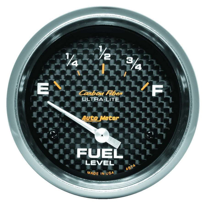 Autometer ATM4814 C/F 2-5/8in Fuel Level Gauge 0-90 OHM