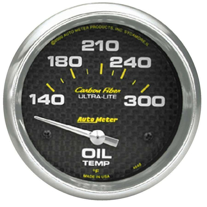 Autometer ATM4848 2-5/8in C/F Oil Temp. Gauge 140-300
