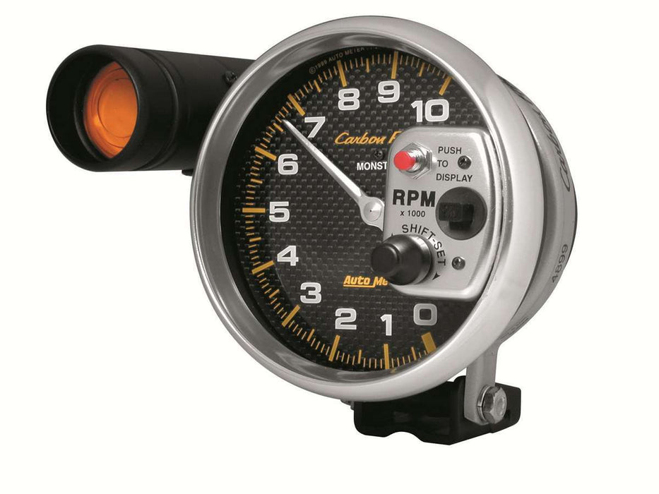 Autometer ATM4899 C/F 5in 10000RPM Tach w/Shift-Lite