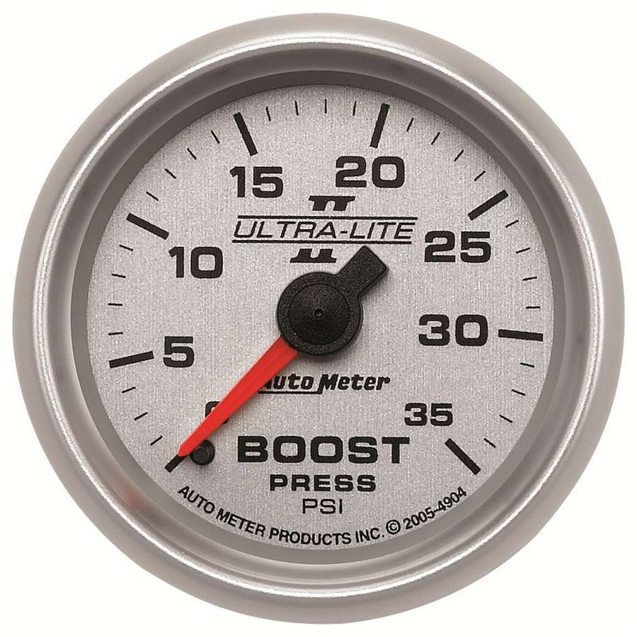 Autometer ATM4904 2-1/16in U/L II Boost Gauge - 0-35psi