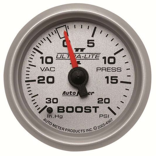 Autometer ATM4907 2-1/16in U/L II Boost / Vac Gauge 30/20