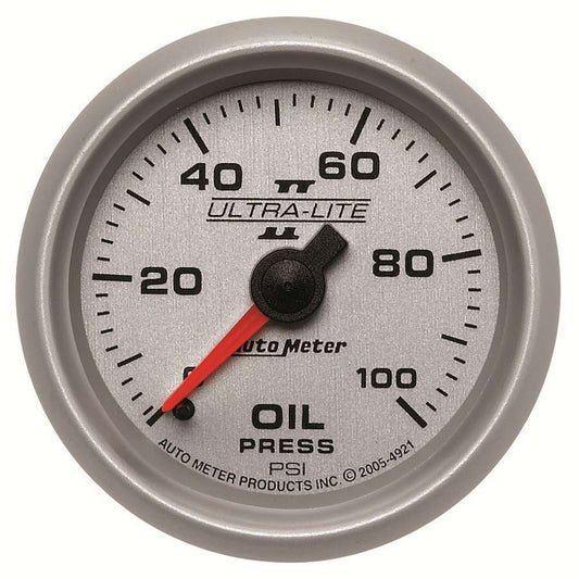 Autometer ATM4921 2-1/16in U/L II Oil Pressure Gauge 0-100psi