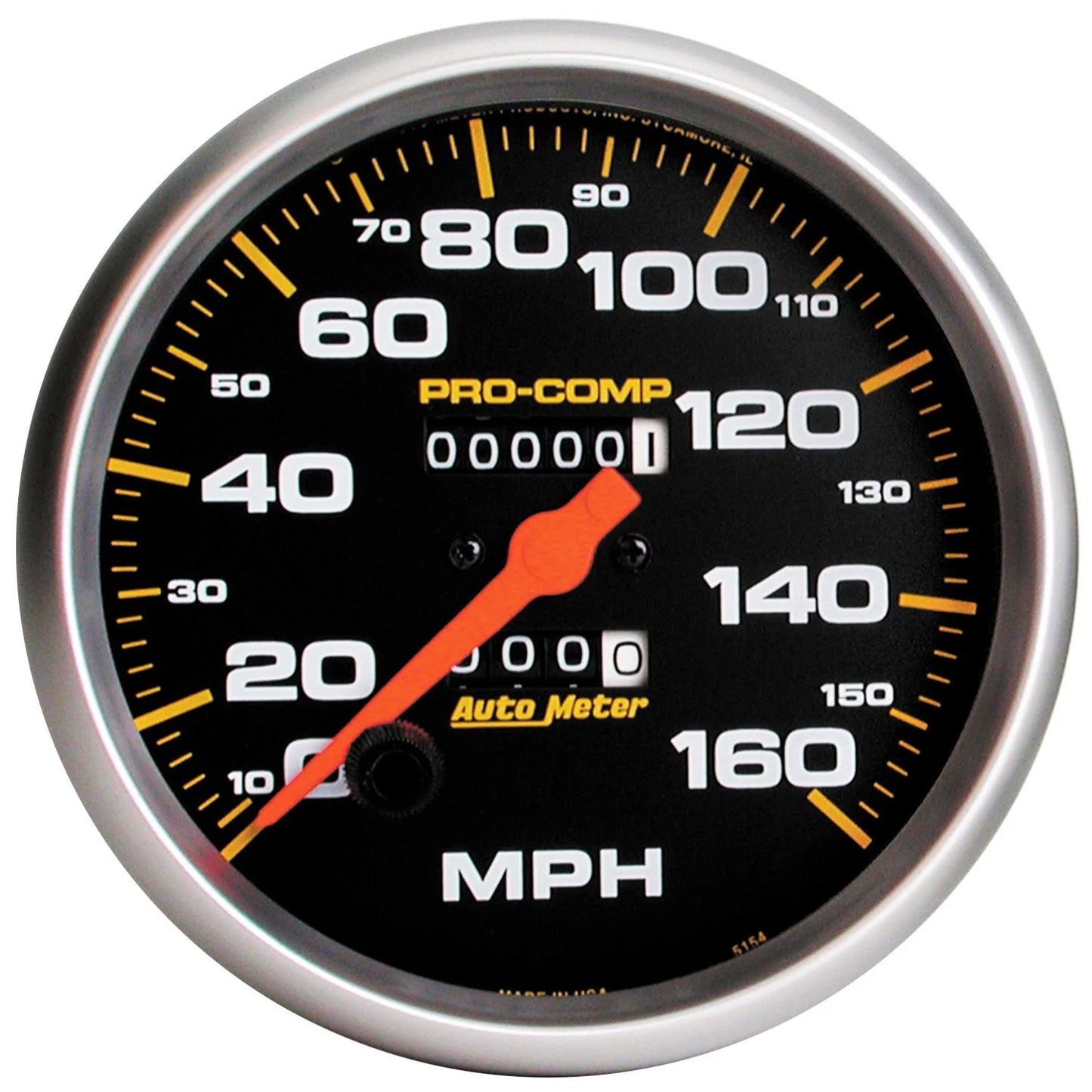 Autometer ATM5154 160 Mph Mech Speedo 5in