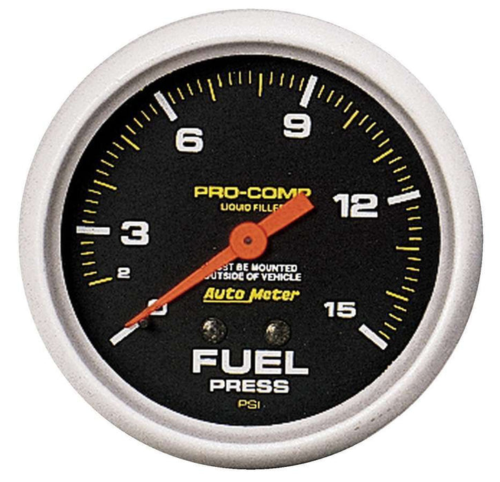 Autometer ATM5411 0-15 Fuel Pressure Gauge
