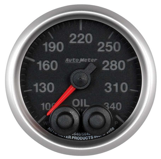 Autometer ATM5640 2-1/16 E/S Oil Temp Gauge - 100-340