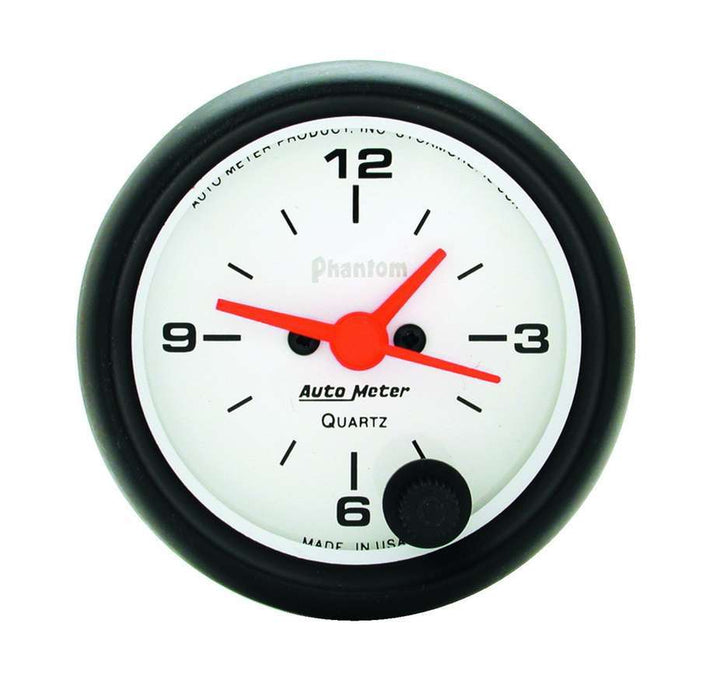 Autometer ATM5785 2-1/16in Phantom Clock