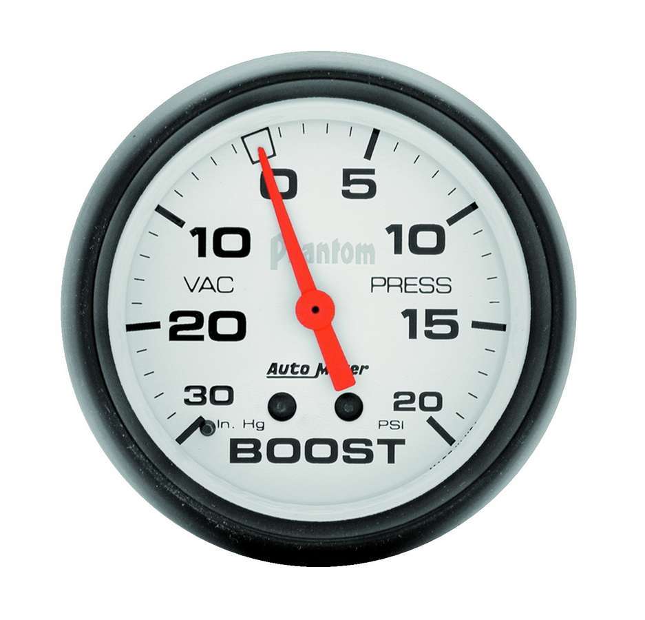 Autometer ATM5801 2-5/8in Phantom Boost Gauge 20psi