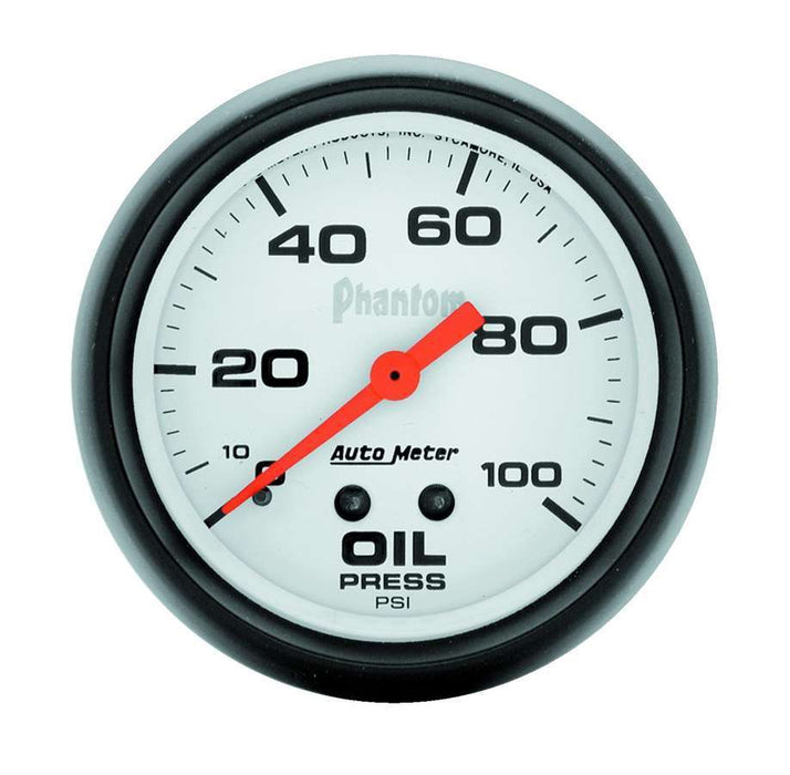 Autometer ATM5821 2-5/8in Phantom Oil Pressure Gauge 0-100psi