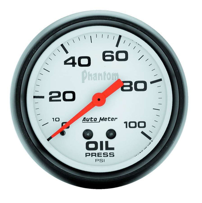 Autometer ATM5827 2-5/8in Phantom Oil Pressure Gauge 0-100psi