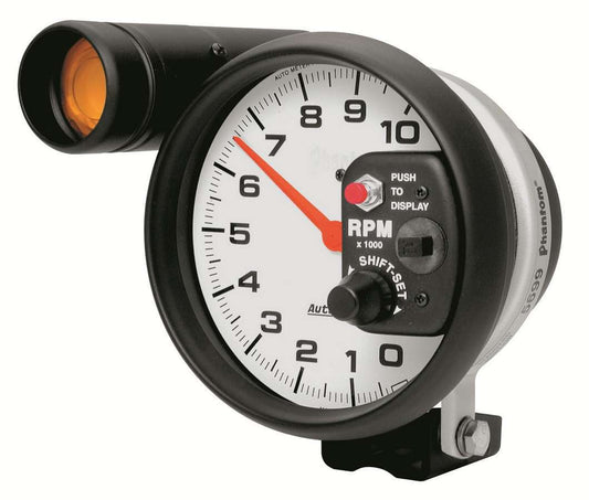 Autometer ATM5899 5in Phantom Shift-Lite Tach 10000 RPM