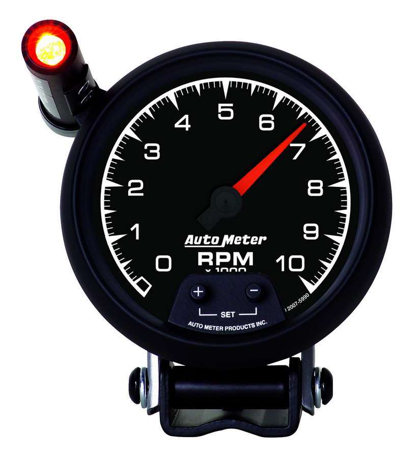 Autometer ATM5990 3-3/8 ES Tach w/Shift Light - 10K RPM