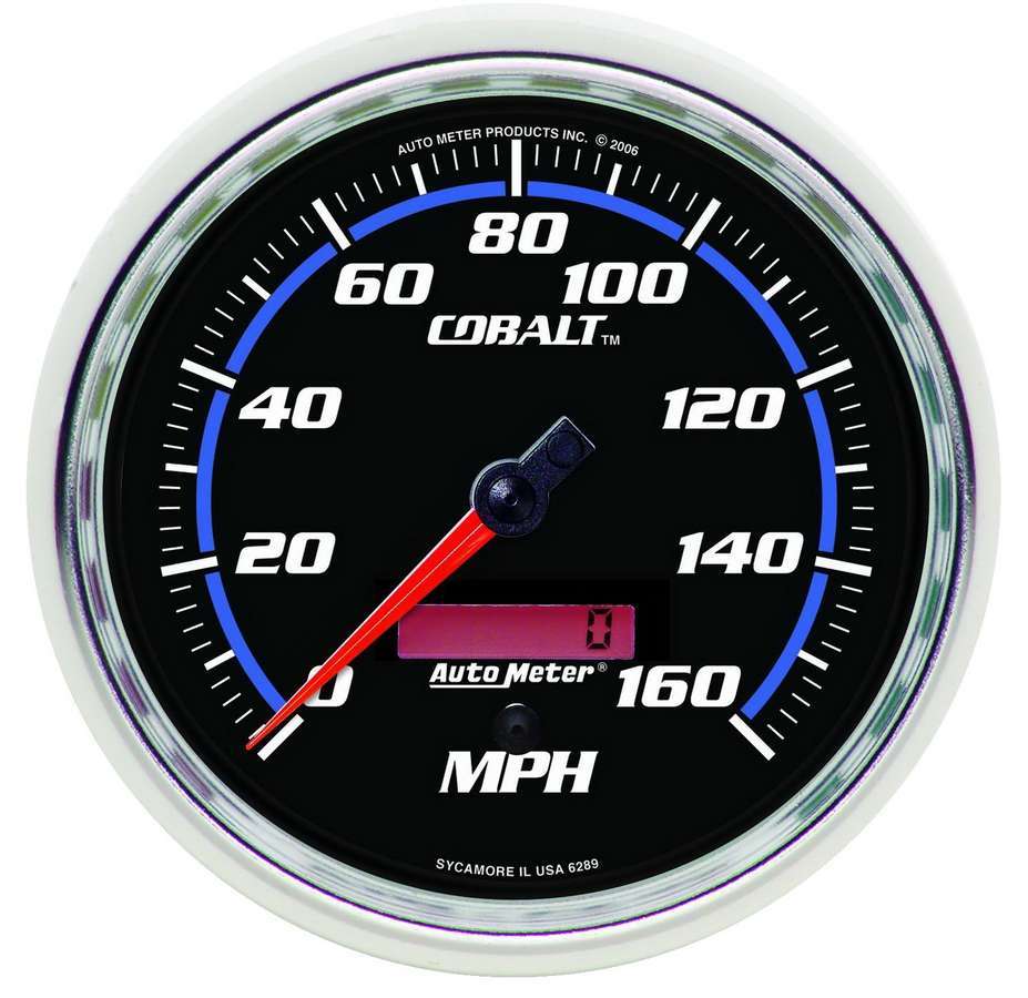 Autometer ATM6289 5in C/S In-Dash Speedo 160 MPH