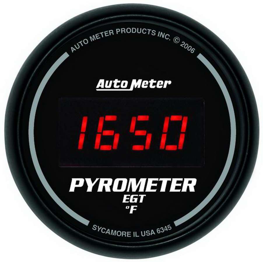 Autometer ATM6345 2-1/16in DG/B Pyrometer/ EGT Gauge