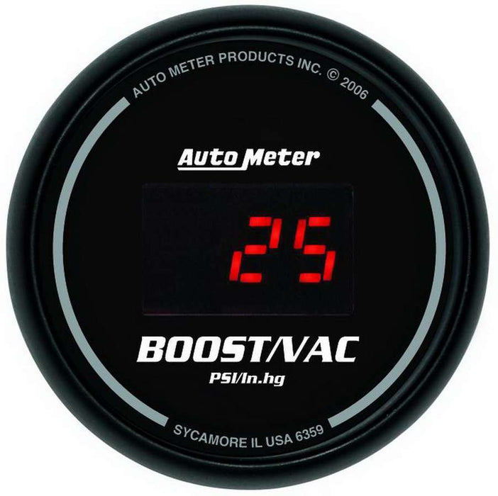Autometer ATM6359 2-1/16in DG/B Vacuum/ Boost Gauge