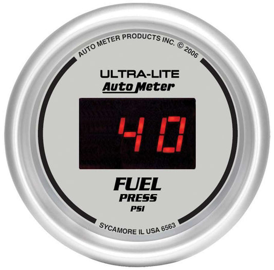 Autometer ATM6563 2-1/16in DG/S Fuel Pressure Gauge