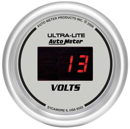Autometer ATM6593 2-1/16in DG/S Voltmeter Gauge