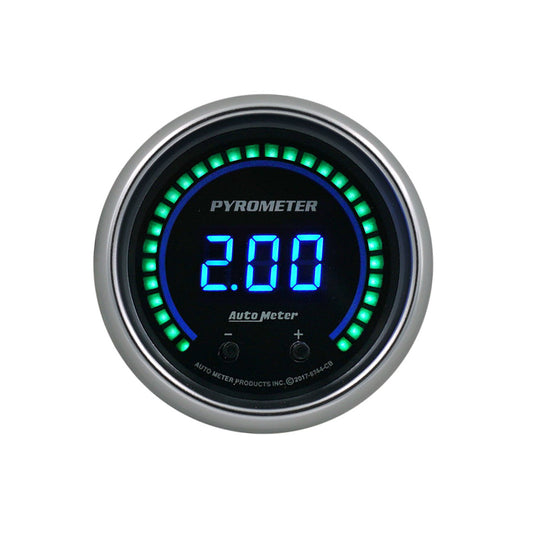 Autometer ATM6744-CB 2-1/16 Pyrometer Gauge Elite Digital CB Series