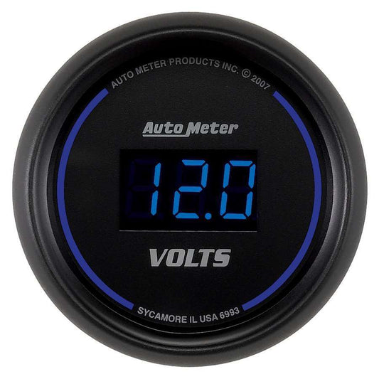 Autometer ATM6993 2-1/16 Cobalt Voltmeter Gauge