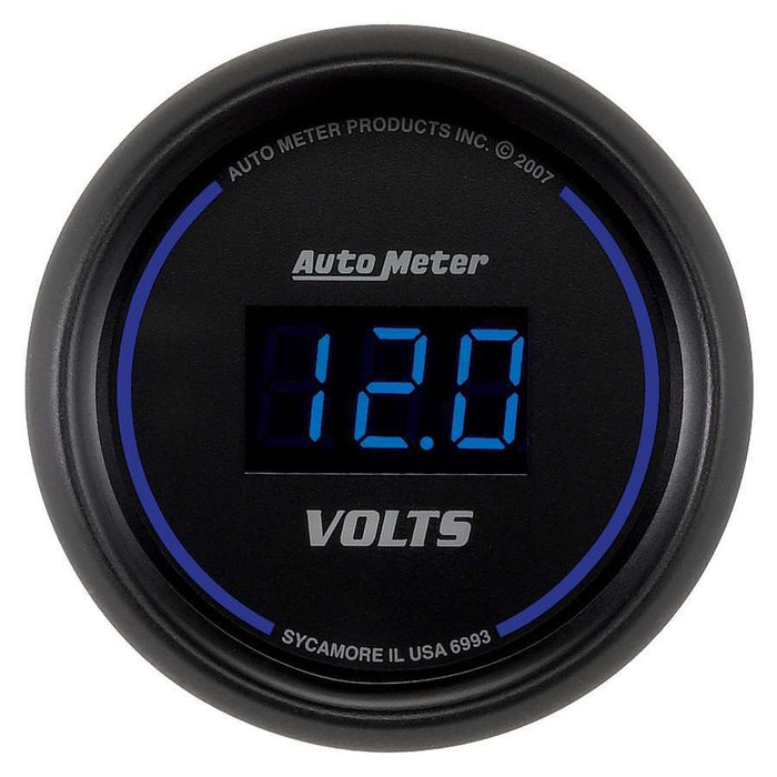 Autometer ATM6993 2-1/16 Cobalt Voltmeter Gauge