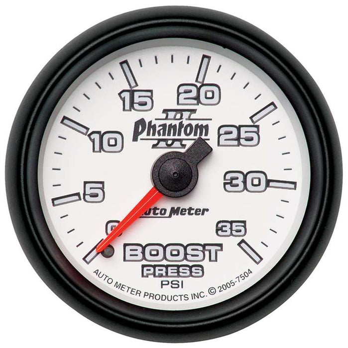 Autometer ATM7504 2-1/16in P/S II Boost Gauge 0-35psi