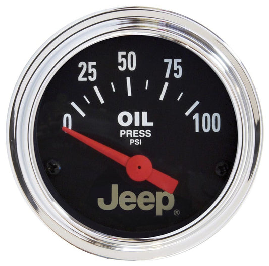 Autometer ATM880240 2-1/16 Oil Pressure Gauge - Jeep Series