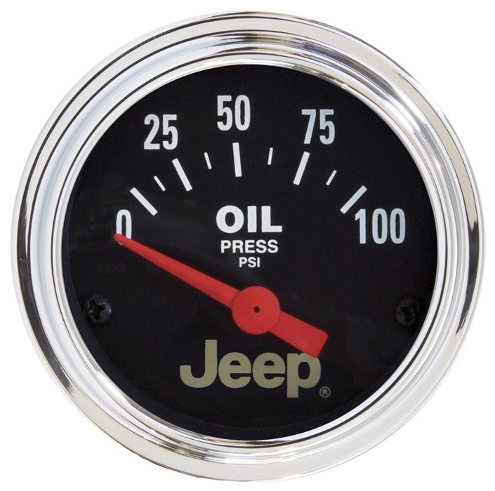 Autometer ATM880240 2-1/16 Oil Pressure Gauge - Jeep Series