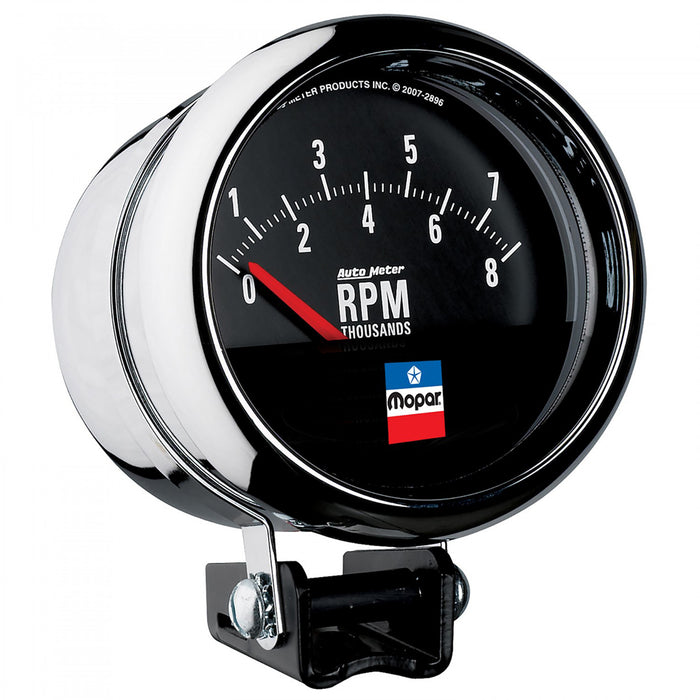 Autometer ATM880789 3-3/4 Tachometer Gauge Mopar Logo Series