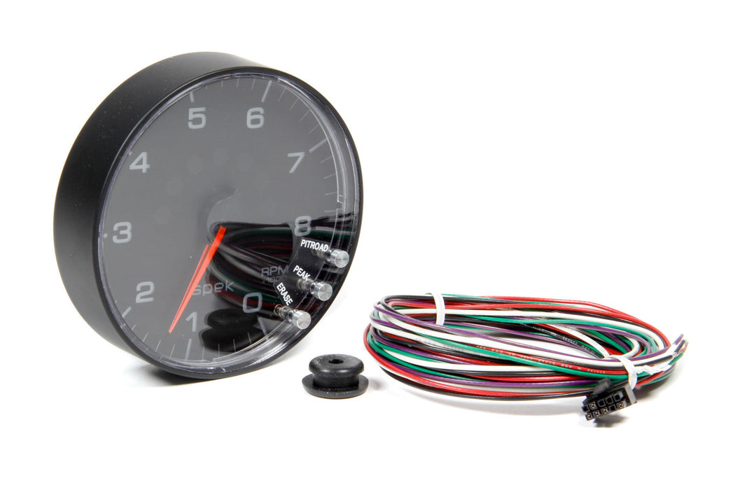 Autometer ATMP238328 Spek-Pro 5in Tach w/ Shift Light & Peak Mem.