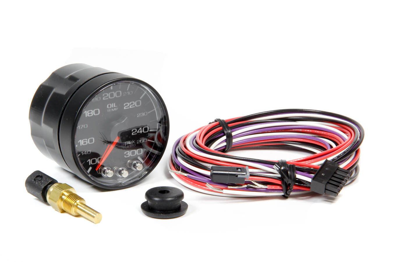 Autometer ATMP322328 Spek-Pro 2-1/16 Oil Temp Gauge w/Peak Memory