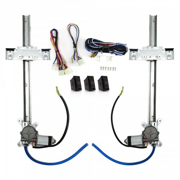 Auto-loc AULAUTPW4650 Deluxe 2 Door Power Window Kit