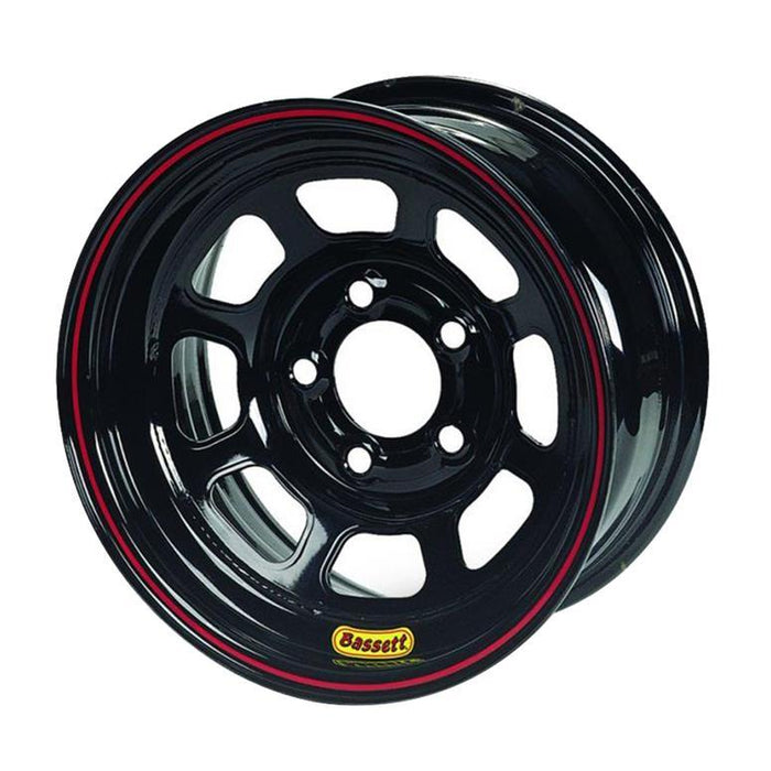 Bassett BAS37SP3L 13X7 4X4.25 3IN B/S Beadlock Inertia Black