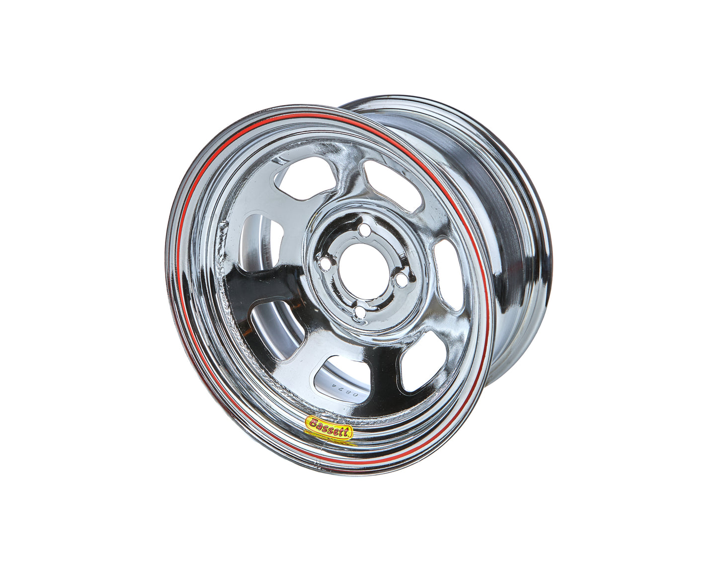 Bassett BAS47SH3C Wheel 14x7 D Hole 4x 100MM 3in Chrome