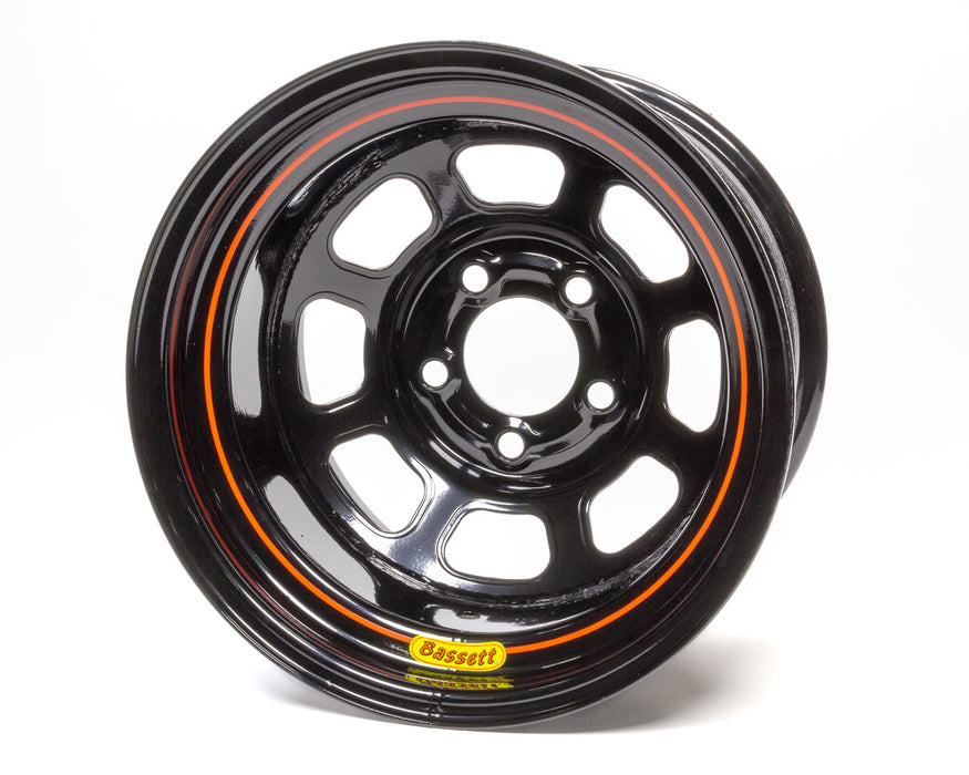Bassett BAS50S53B 15x10 5x5 Beaded Black Spun
