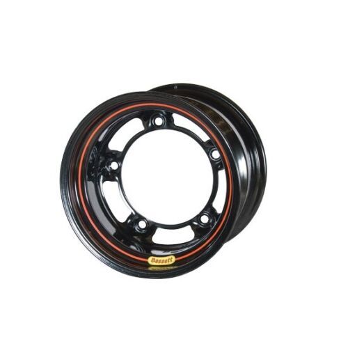 Bassett BAS50SR65-LW Wheel 15in x 10in W/5 LW Black