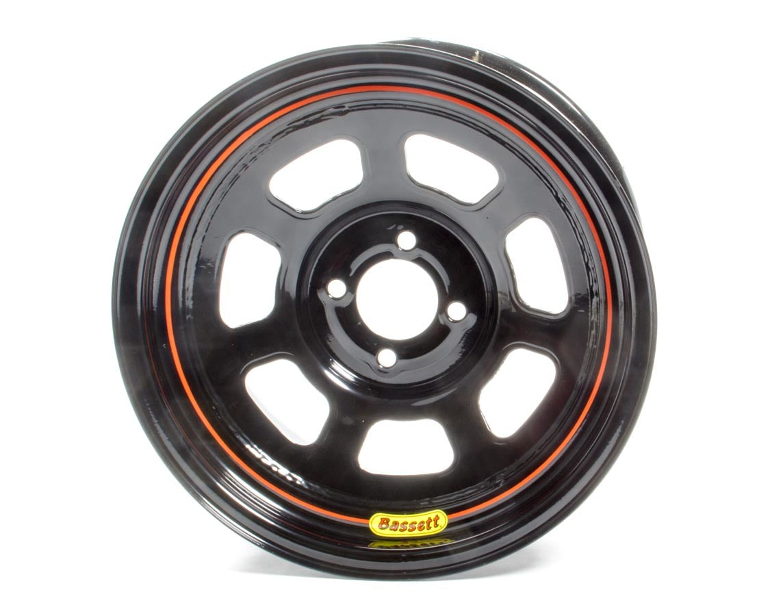 Bassett BAS58SH5 Wheel 15x8 D-Hole 4x100 mm 5in BS Black