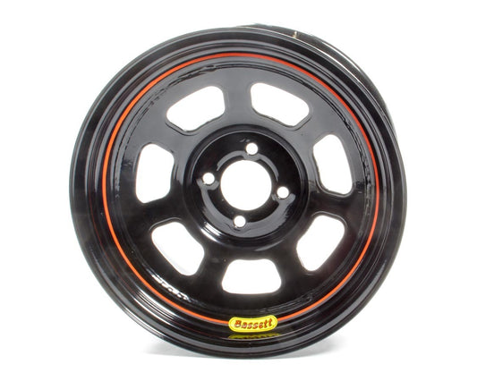 Bassett BAS58SH5 Wheel 15x8 D-Hole 4x100 mm 5in BS Black
