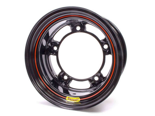 Bassett BAS58SR4 15x8 W/5 Black Spun
