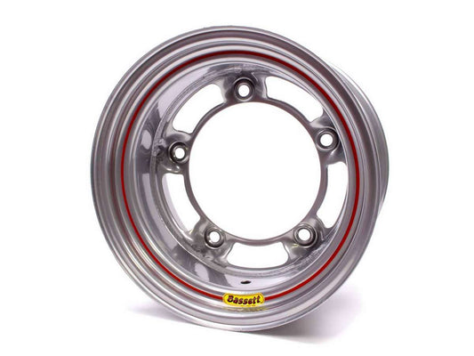 Bassett BAS58SR5S 15x8 W/5 Silver Spun