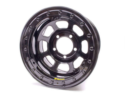 Bassett BAS59D52LK 15 x 8.75 B/L Black 5x5 2in BS D-Hole