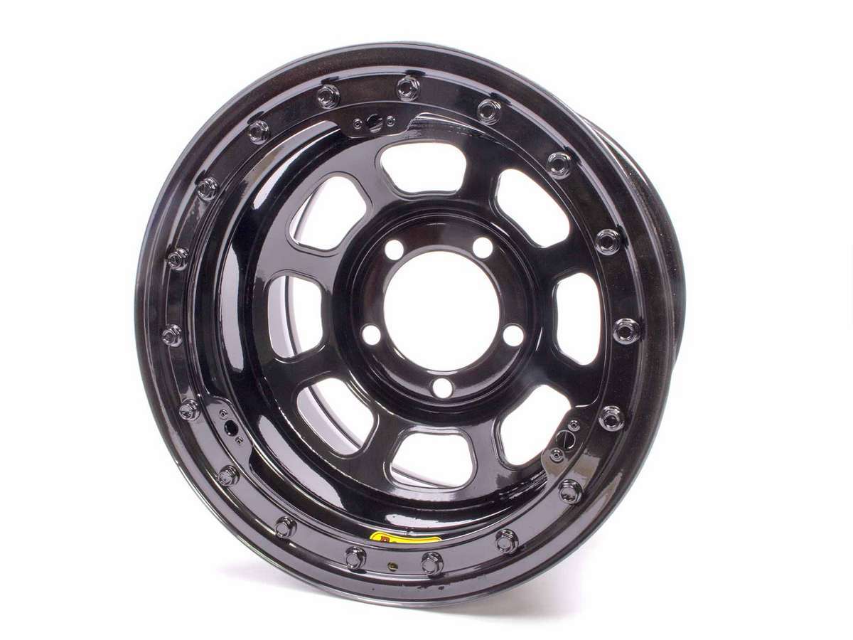 Bassett BAS59D53LK 15 x 8.75 B/L Black 5x5 3in BS D-Hole