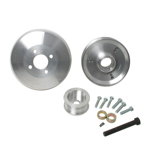 BBK Performance Parts 3pc. Aluminum Pulley Kit - 97-03 Ford 4.6/5.4L